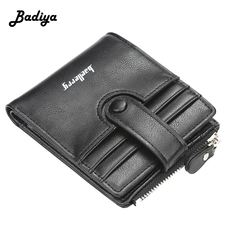 

​Slim Men's Credit Card Holder Small Wallet For Male Vintage Hasp Design Coin Purse Clutch Wallet Casual Short Bifold Wallet