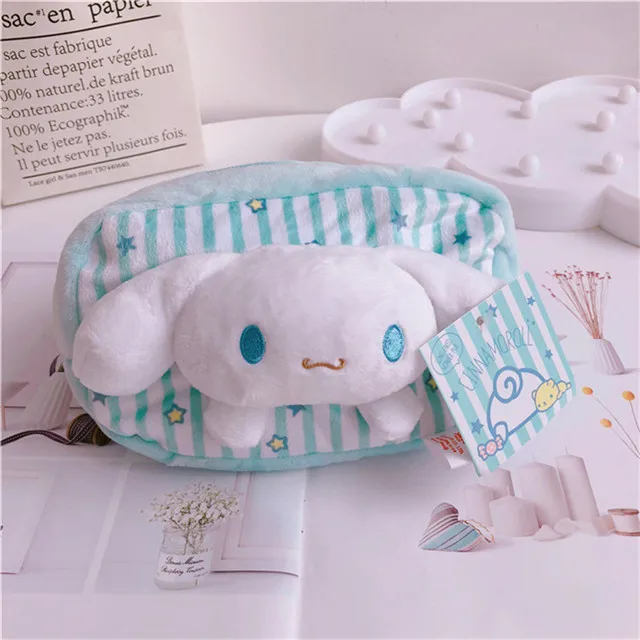 Игрушек! Плюшевая игрушка по мотивам мультфильма, которая проигрывает мелодии из Cinnamoroll Марка pom-Pom Purin мягкая сумка для хранения косметики сумка на день рождения, подарок на Рождество, 1 шт