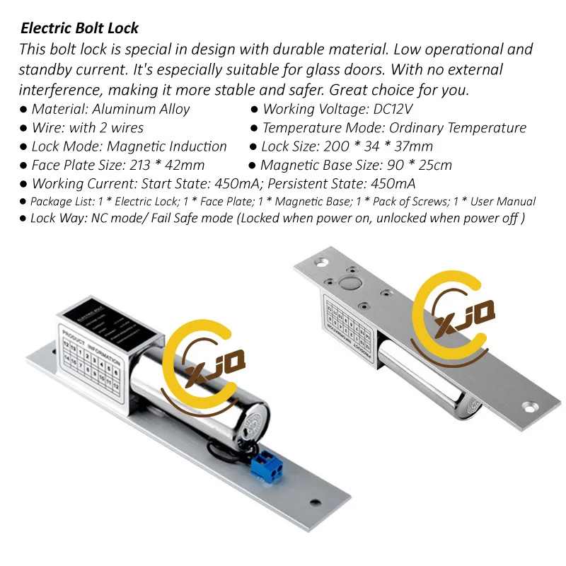 Electric bolt lock 