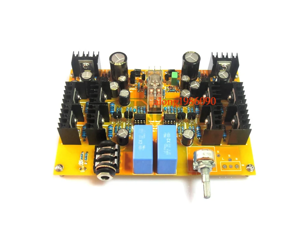 

NEW Assembled HV4 Headphone amplifier board headset AMP board (base on Lehmann amp circuit)-New design