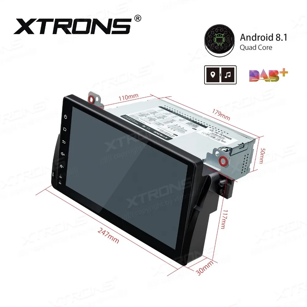 Sale 9" Android 8.1 Oreo OS Car Multimedia GPS Radio for BMW E46 1998-2006 & BMW E46 M3 2000-2006 with Split Screen Function Support 4