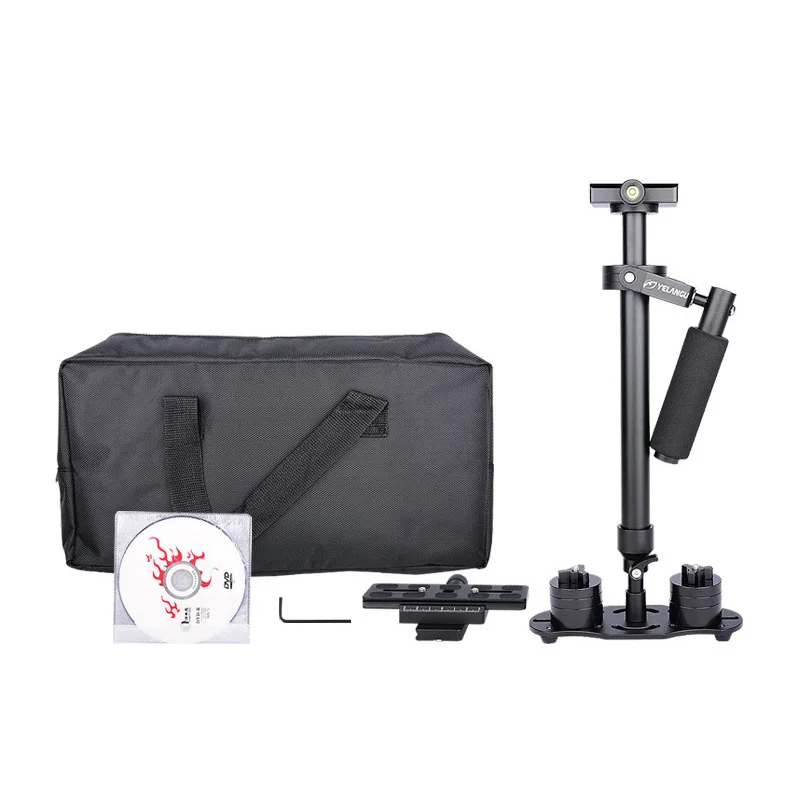 YELANGU S60N алюминиевая DSLR камера ручной видео стабилизатор Steadicam для Sony Canon Panasonic