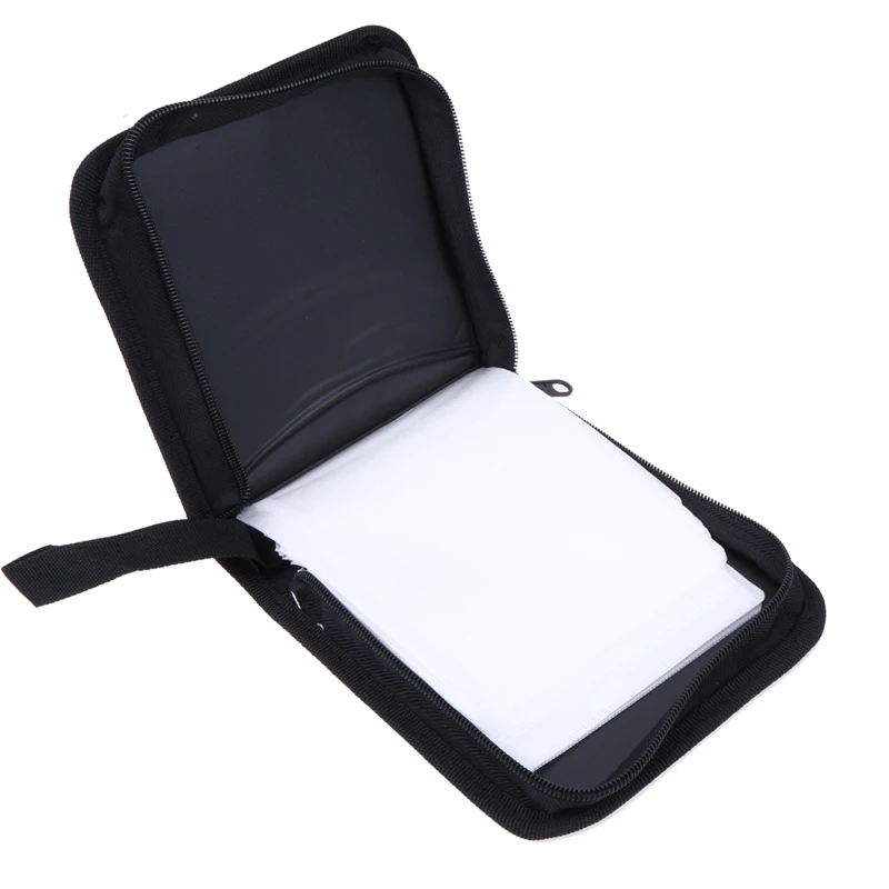40 Disc CD DVD Case Storage Bag Holder Carry Case Organizer Sleeve Wallet Cover Bag Box CD DVD