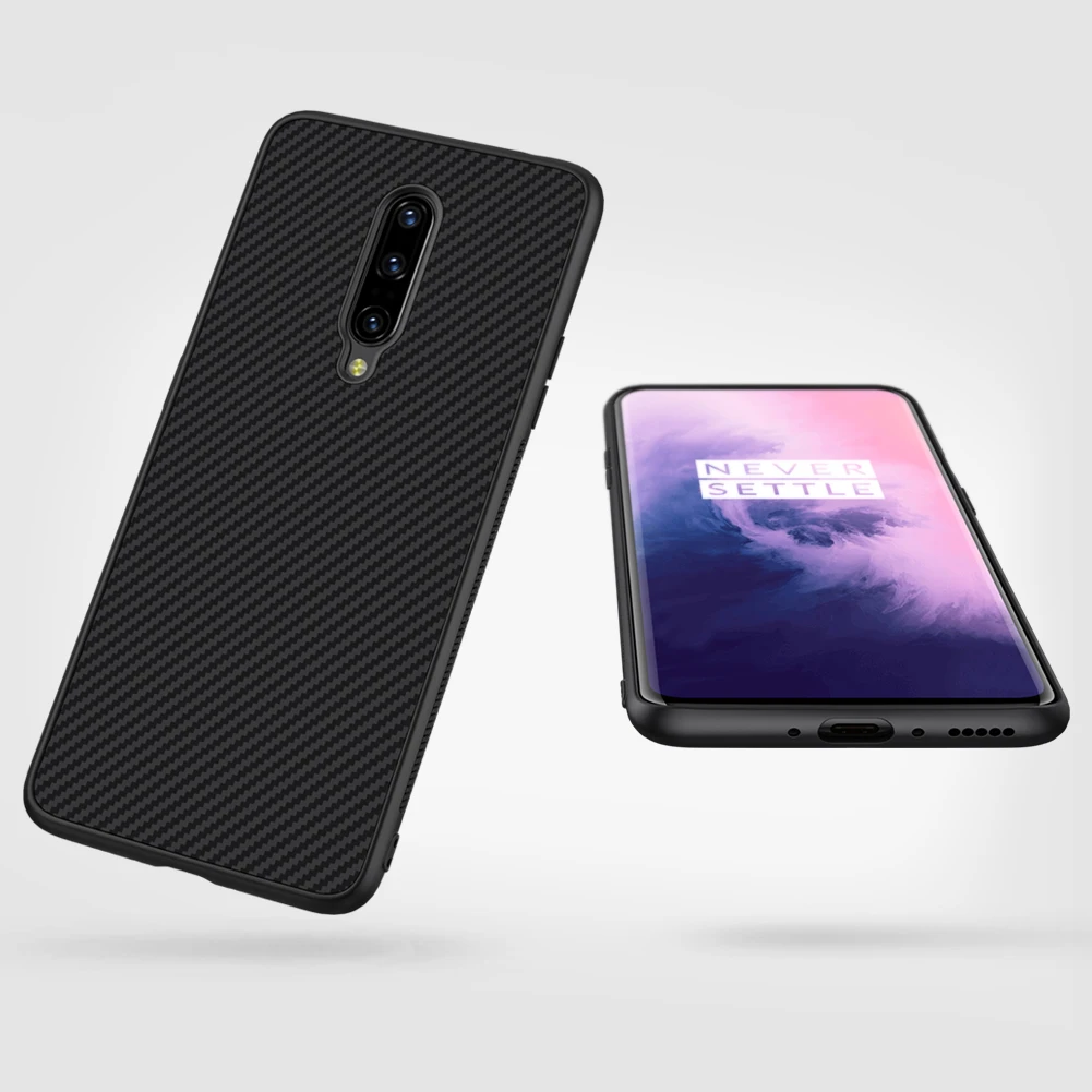 Чехол для Oneplus 7 Pro Nillkin задняя крышка из синтетического волокна пластиковый чехол