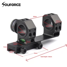 Новое крепление на уровень пузырьков taatical Spirit 25,4 мм/30 мм двойное кольцо с индикатором угла для 20 мм пикатинная рельсовая Охота