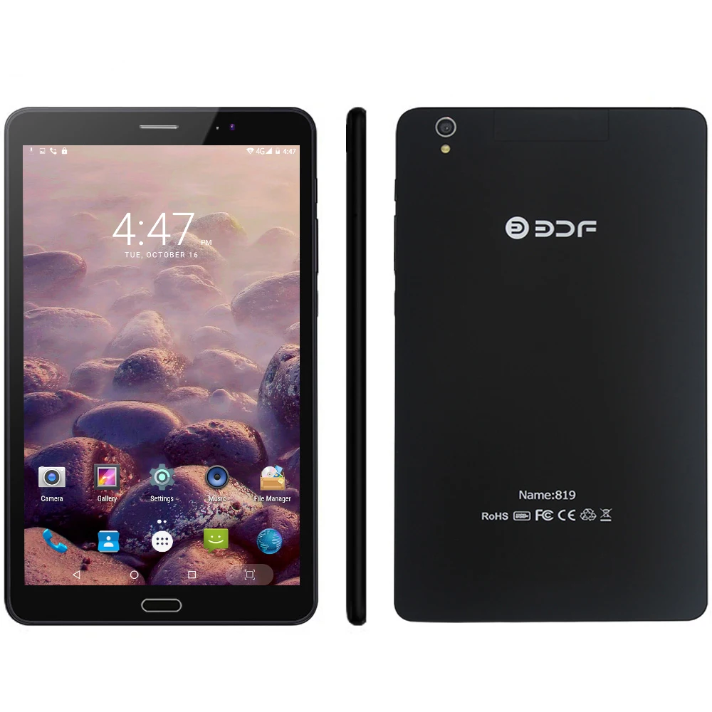 2019 New 8 Inch Tablet Pc 4G LTE Phone Call SIM card Android 7.0 Octa Core 4+64G CE Brand WiFi Blue