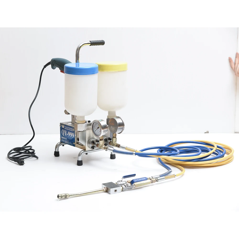 

two polyurethane foam grouting injection machine