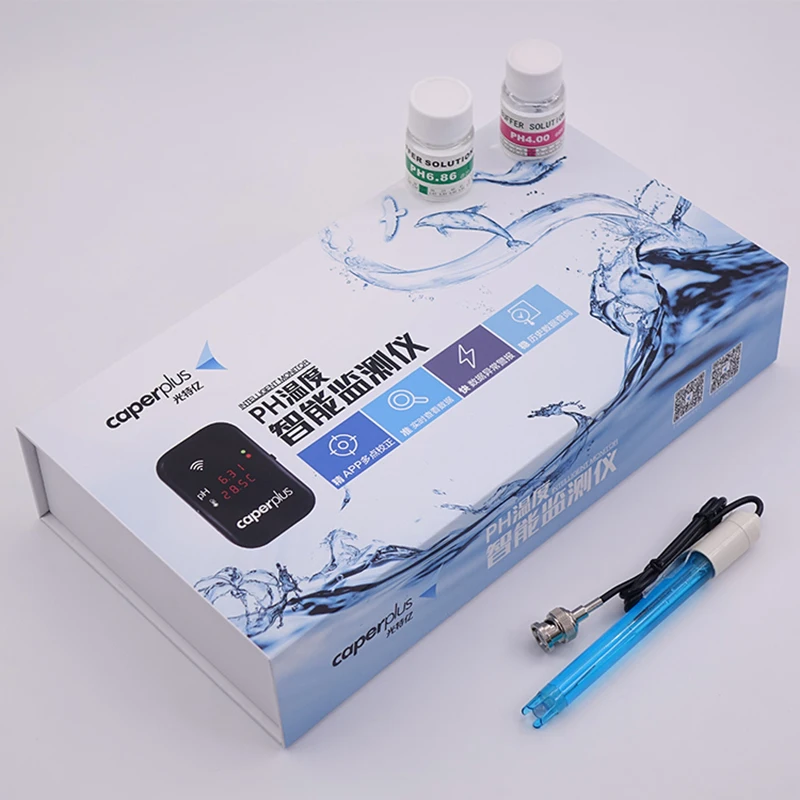 

2 in 1 Intelligent Digital pH Monitor pH Meter APP WIFI Control Temperature Controller Aquarium Hydroponics pH Controller