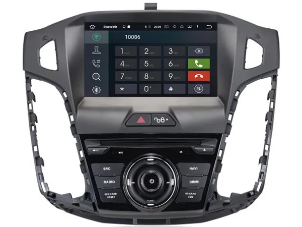 Clearance Android 8.0 CAR DVD GPS For FORD Focus (2012-2014) support DVR WIFI DSP DAB OBD car multimedia AUTO Octa 8 Core 4GB RAM 32GB ROM 6