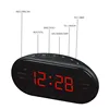 AsyPets New Fashion Modern AM/FM LED Clock Radio Electronic Desktop Alarm Clock Digital Table Clocks Snooze Function-25 ► Photo 2/6