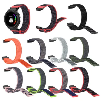 

HIPERDEAL Wristband Nylon Sport Loop Wrist Band Strap for Garmin Forerunner 220 230 235 630 620 735 Watch Band 19Jul15