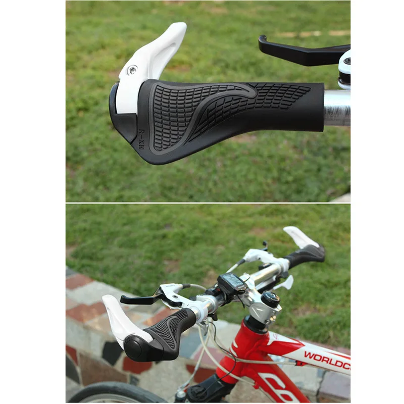 

Lockable Bicycle Grips TPR Rubber Integrated MTB Cycling Hand Rest Mountain Bike Handlebar Casing Sheath