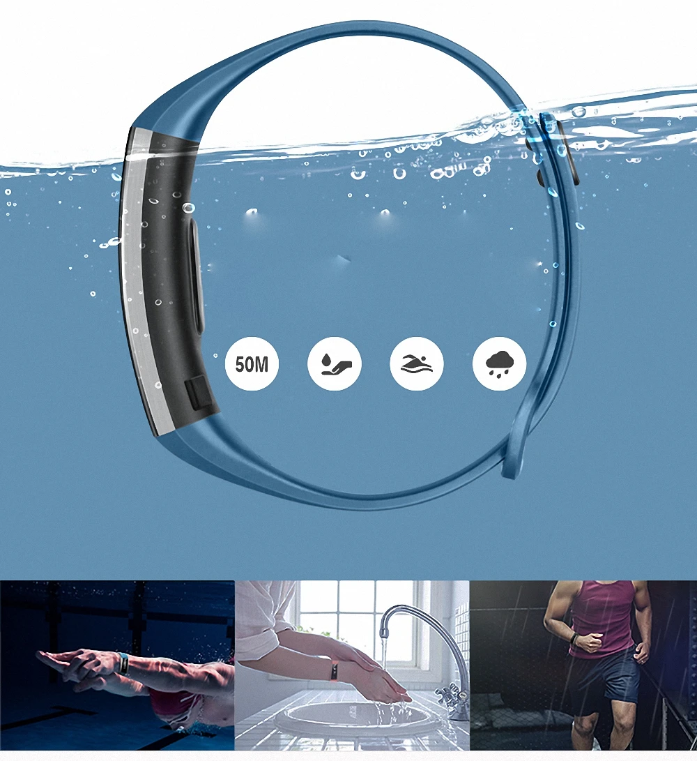 Huawei Band 2 Pro B29 B19 Smart Bracelet with GPS for Swimming Wristband,Heart Rate Monitoring,Push message,Waterproof Bluetooth (2)
