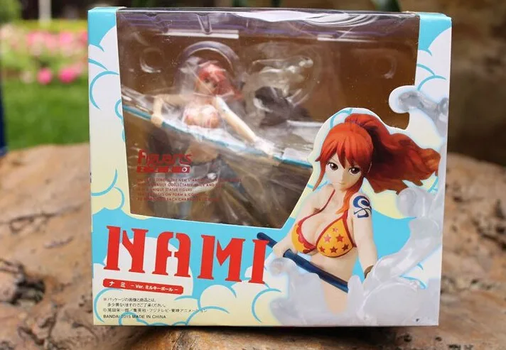 Одна Фигура Nami Milky Ball Battle Ver. ПВХ Фигурка 15 см аниме одна штука Коллекционная