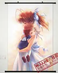 Clannad Домашний Декор Косплэй аниме Япония плакат стены прокрутки 132