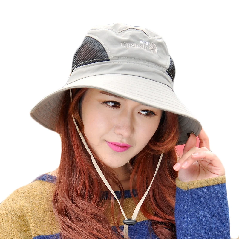 Summer Sun Hat For Women Men Large Brim Floppy Spring Cotton Bucket