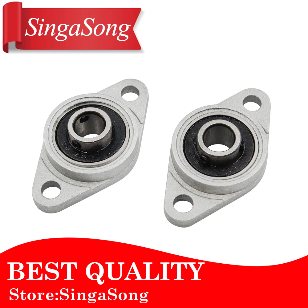 8mm Mounted Cast Housing Self-aligning Pillow Block Bearing Flange Block Bearing