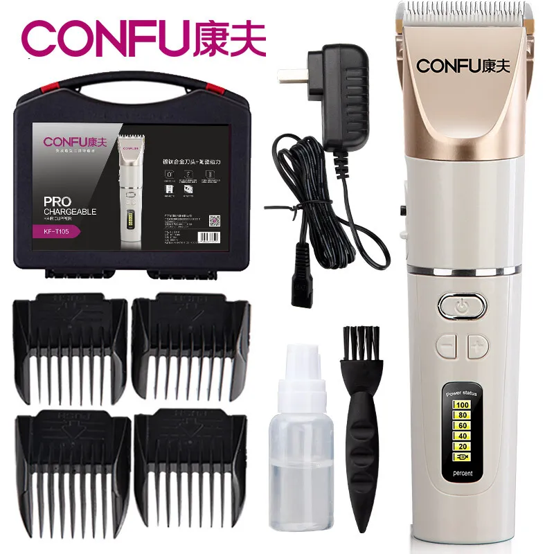 

Professional Rechargeable Hair Trimmer Styling Tools Sets LCD Hair Clippers Hair Cutting Machine for Barber Salon