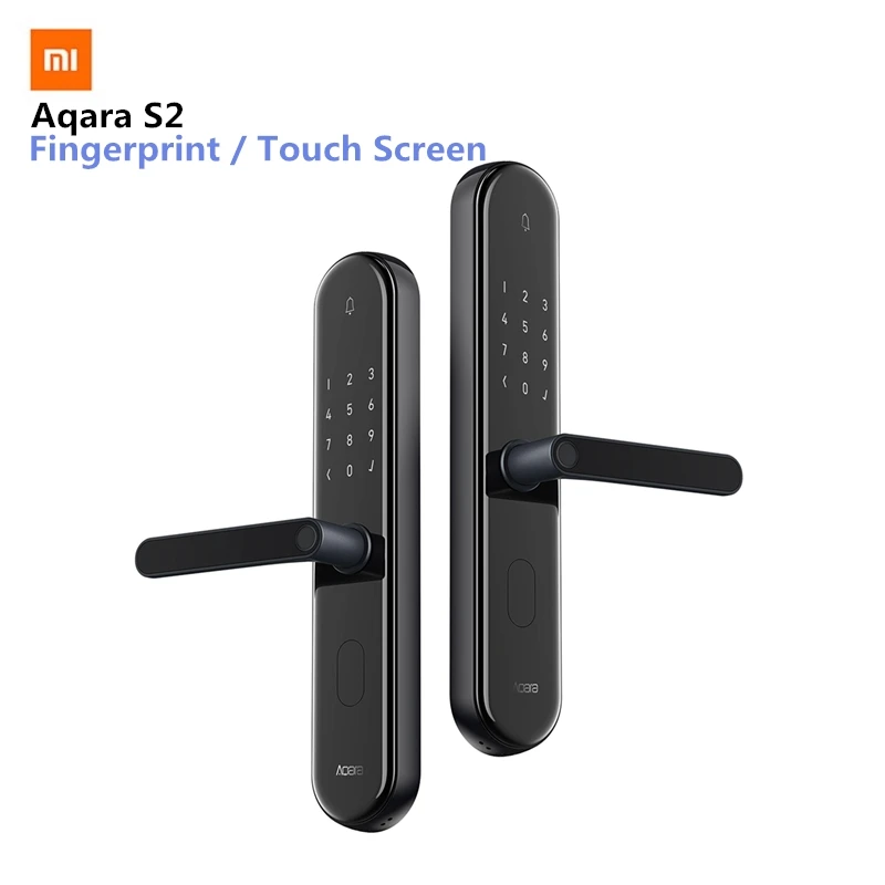 

Original Xiaomi Mijia Aqara S2 Smart Door Lock Work With Mi Home App For Xiaomi Smart Home Kit 2018 Newest