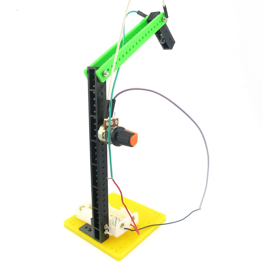 

1PCS Creative DIY Dimming Station Light Handmade Toys For Kids Puzzle Solar Toy Physics Teaching Tool Science Experiment