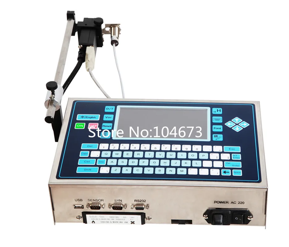 inkjet printer, Low price industrial date code inkjet printers PM 368S