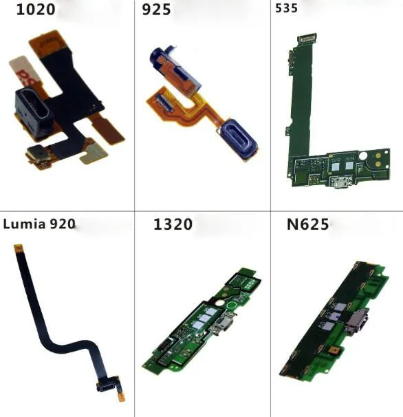 Док станция с зарядным usb портом гибкий кабель для Nokia Lumia 925 535 625 1090 1320 1020 920 зарядный порт + модуль