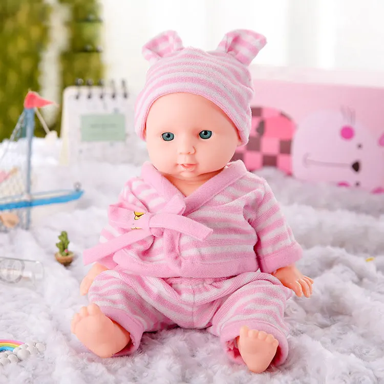 Одежда для куклы 30 см новорожденных жакет для куклы изменить костюм Reborn Baby мультфильм Кристалл супер мягкая ткань комплект