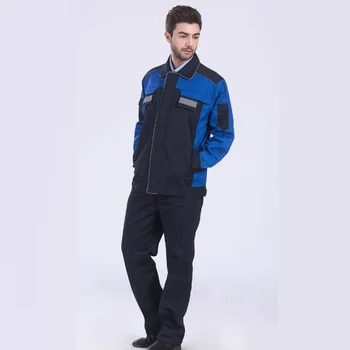 

Jumpsuit Men Overalls Protective Coveralls Mens Engineering Uniforms Repairmans Workwear Sets Coats And Pants Mens Workshop
