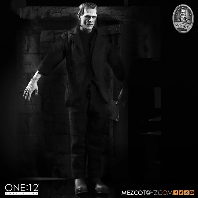 6 дюймов 15 см Mezco Mary Shelley's Frankenstein One: 12 ПВХ фигурка игрушка кукла подарок