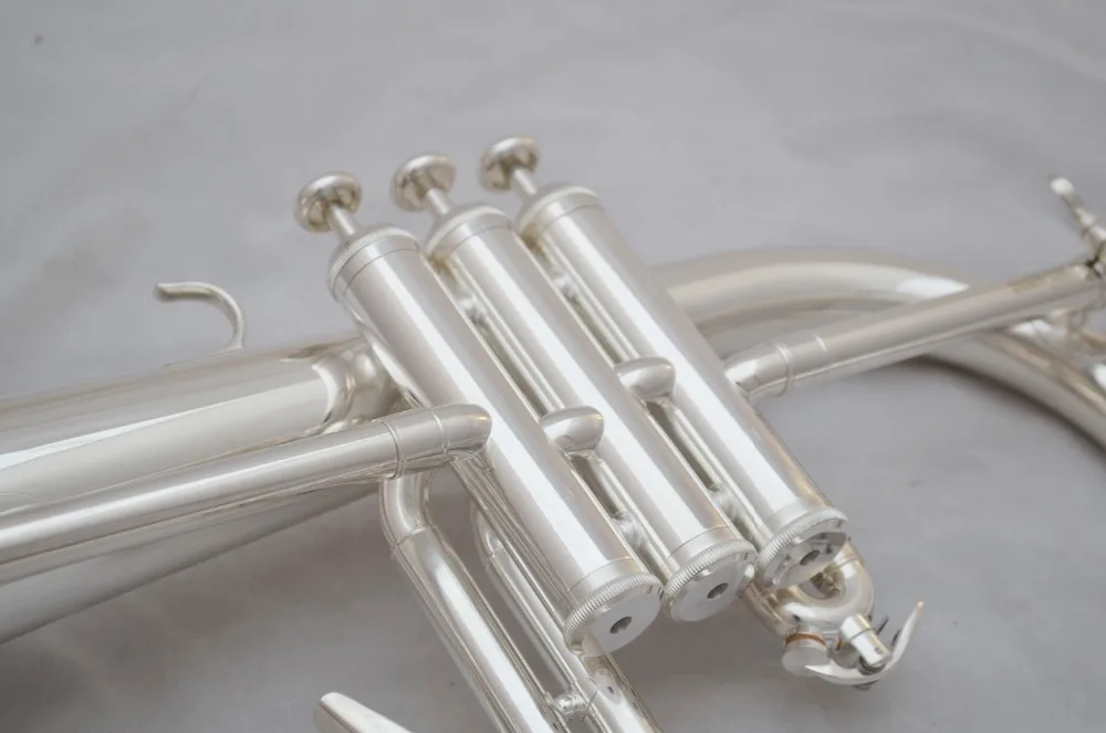 Музыка Fancier клуб Профессиональный flugelhorn BH-950S посеребренный с чехол для профессиональных flugelhorn s Bb желтый Латунный Колокольчик