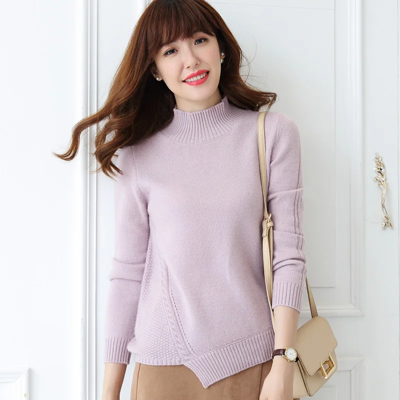 adohon 2018 womens winter Cashmere sweaters and auntmun women knitted Pullovers Turtleneck High Quality Warm Female Solid adohon 2018 womens winter Cashmere sweaters and auntmun women knitted Pullovers Turtleneck High Quality Warm Female Solid