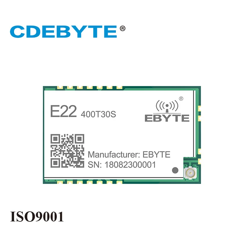 E22 400T30S 30dBm SMD UART SX1268 SX1262 беспроводной передатчик и приемник 1 Вт 433 мгц