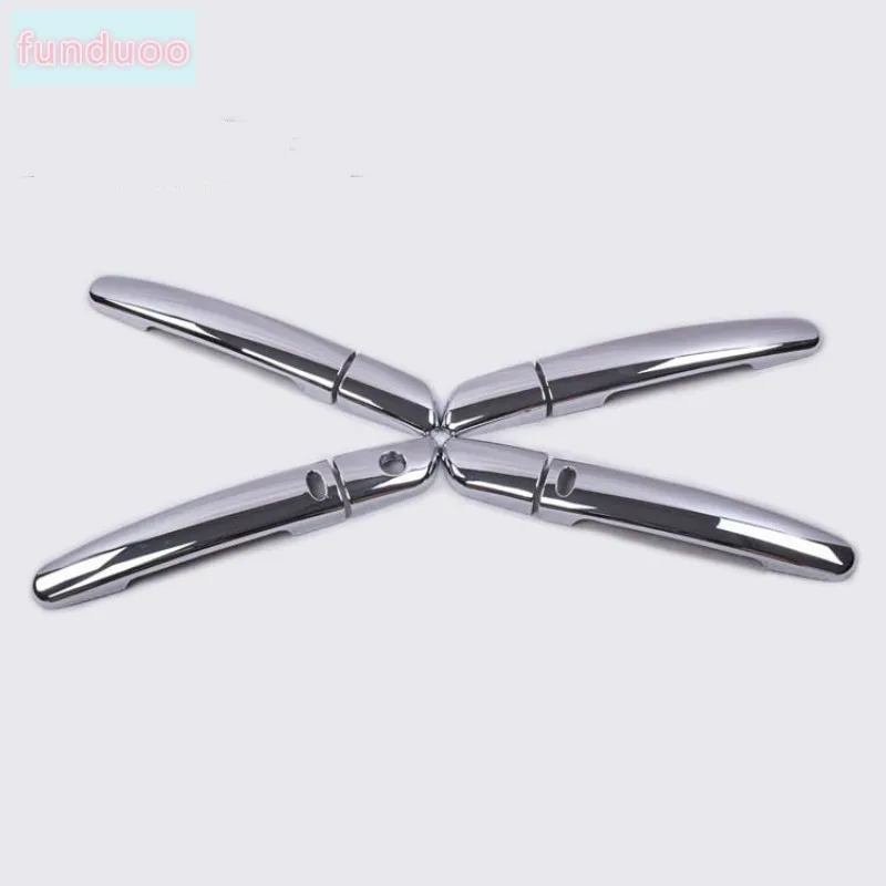 

FUNDUOO For brilliance zhonghua FRV FSV H530 V5 NEW CHROME CAR DOOR HANDLE COVER TRIM WITH SMART ENTRY BUTTONS
