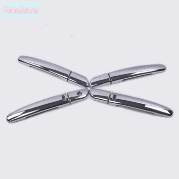 

FUNDUOO For brilliance zhonghua FRV FSV H530 V5 NEW CHROME CAR DOOR HANDLE COVER TRIM WITH SMART ENTRY BUTTONS
