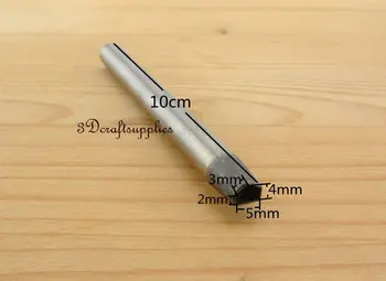 

leather puncher Hole Gasket Cutter Punch Set tool pentagon 5 mm S141