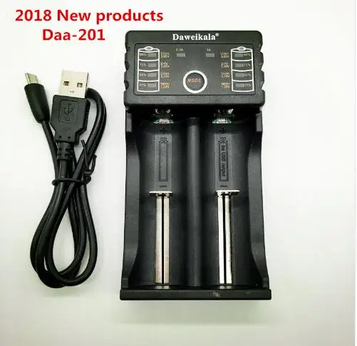 

Daweikala 18650 Battery charger 1.2V 3.7V 3.2V 3.85V AA /AAA 26650 10440 14500 25500 NiMH lithium battery smart charger