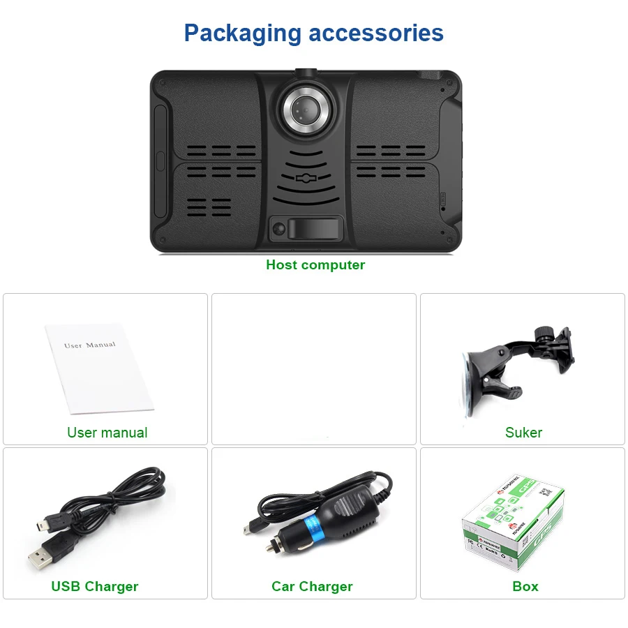 TOPSOURCE coche DVR navegación GPS 7 pulgadas 1024*600 Android Bluetooth wifi fhd 1080 p cámara grabadora vehículo GPS registro mapas gratis TOPSOURCE coche DVR navegación GPS 7 pulgadas 1024*600 Android Bluetooth wifi fhd 1080 p cámara grabadora vehículo GPS registro mapas gratis