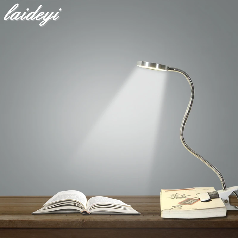 led clip table lamp