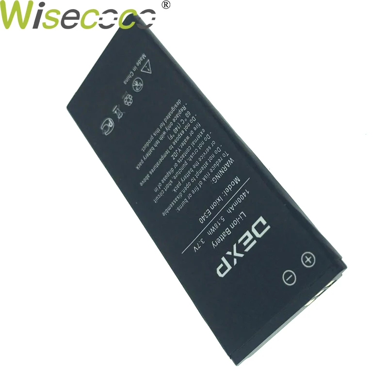 WISECOCO 2 шт в наличии 2019 новая Оригинальная батарея 1400mAh для мобильного телефона DEXP