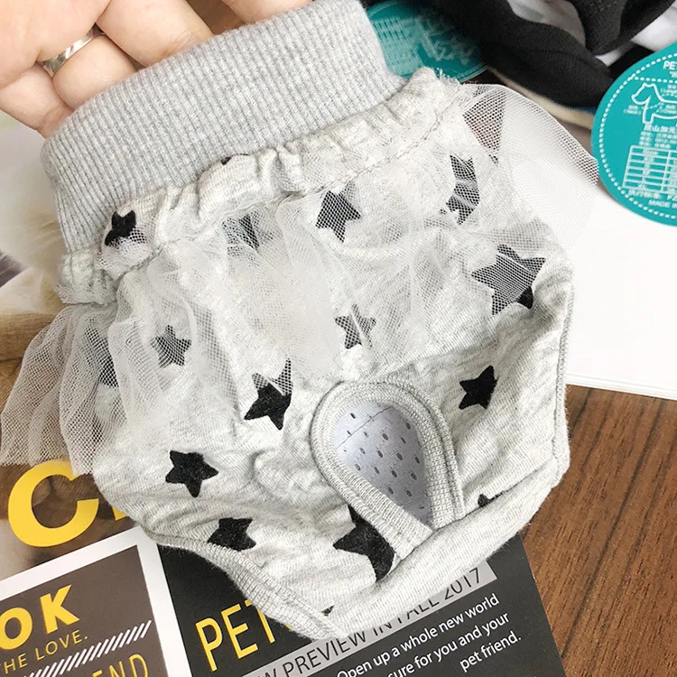 Bragas sanitarias Ropa Interior Menstrual Pantalones para Perros Size : X-Small pañales para Cachorros Pantalones fisiológicos para Mascotas Ropa Interior con Tirantes de algodón