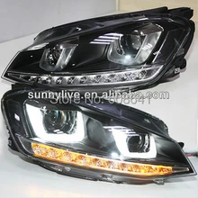 Для VW Golf 7 светодиодный головной светильник TLZ 2013
