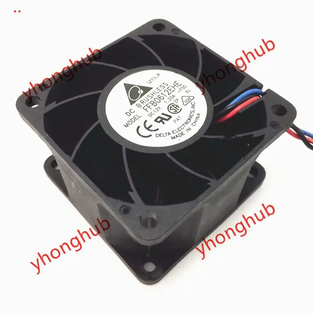Delta electronic ffb0612ehe 60x60x38 cooling fan