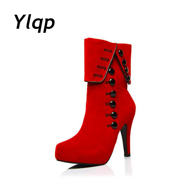 Fashion Women Boots 2018 High Heels Ankle Boots Female Causal Platform Brand Women Shoes Autumn Winter botas zapatos mujer Fashion Women Boots 2018 High Heels Ankle Boots Female Causal Platform Brand Women Shoes Autumn Winter botas zapatos mujer