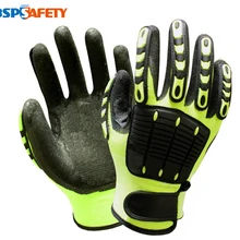 Антивибрационные защитные перчатки для нефтяного поля, 12 пар, амортизирующие механики, ударопрочные рабочие перчатки