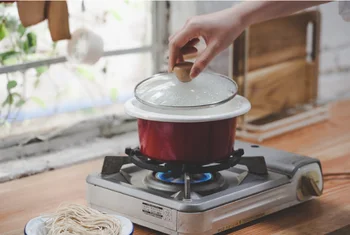 

Thickening Japanese enamel small noodle soup milk stew pot gas cooker baby food supplement pan general electromagnetic oven