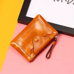 JIULIN 2019 новая голова воловья кожа длинный стиль женский бумажник вместительный бумажник мужские сумки Zero
