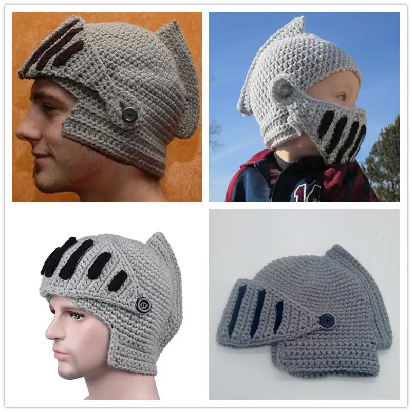 Adult Kids Anime Goblin Slayer Knight Cosplay Unisex Rome Hat Knight Cap Knitting Wool Winter Warm Hat Boys Costume Accessories Aliexpress
