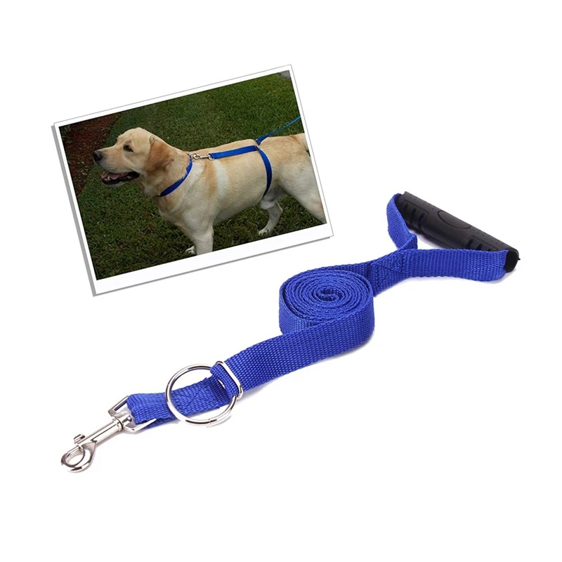 Pet Leash Dogs Walking Training Harness Leash Leader For Large Dog Pet