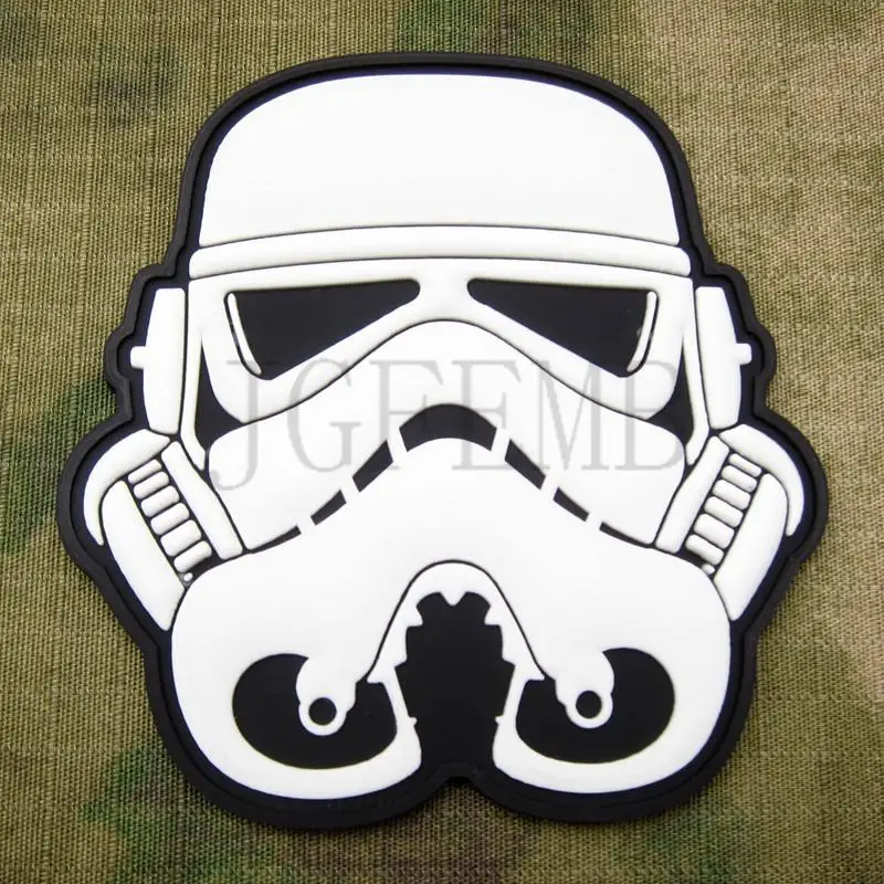 Белый 501 й легион имперский Штурмовик логотип военный 3D ПВХ патч PB1644|3d pvc patch|patches