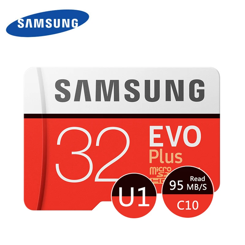 SAMSUNG оригинальный бренд EVO + карта памяти 32 Гб Micro Sd класс 10 U1 C10 U3 de memoria